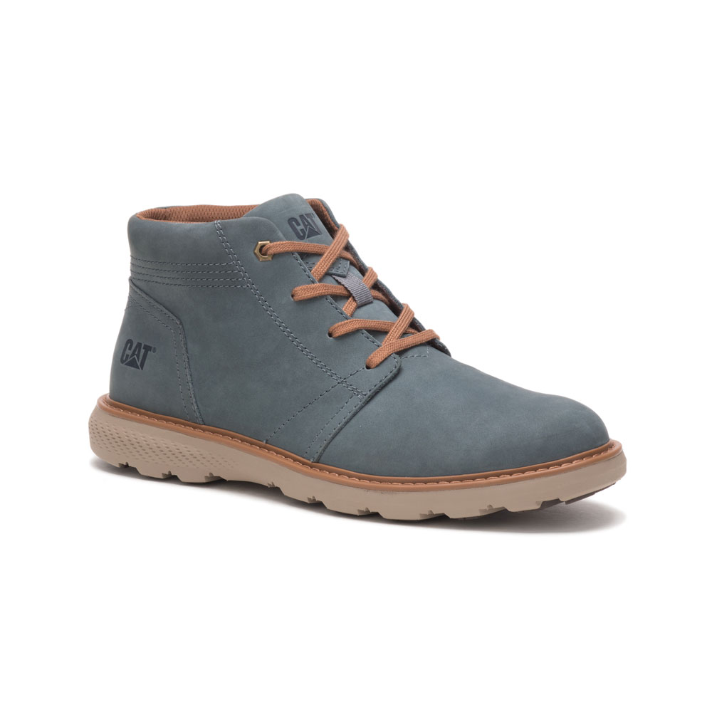 Botas Chukka Caterpillar Trey 2.0 Hombre Azules | Argentina-QIAOU3948