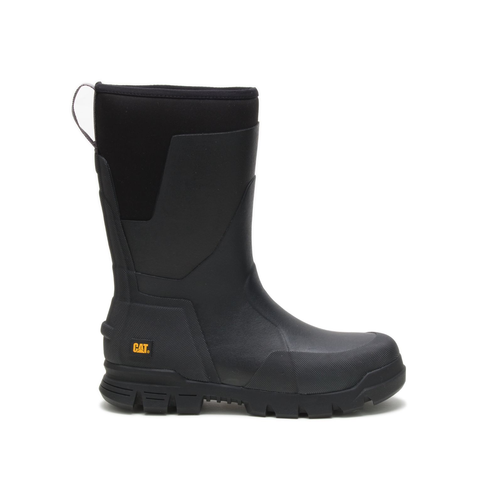 Botas De Goma Caterpillar Stormers 11" Hombre Negras | Argentina-UOWNK8163