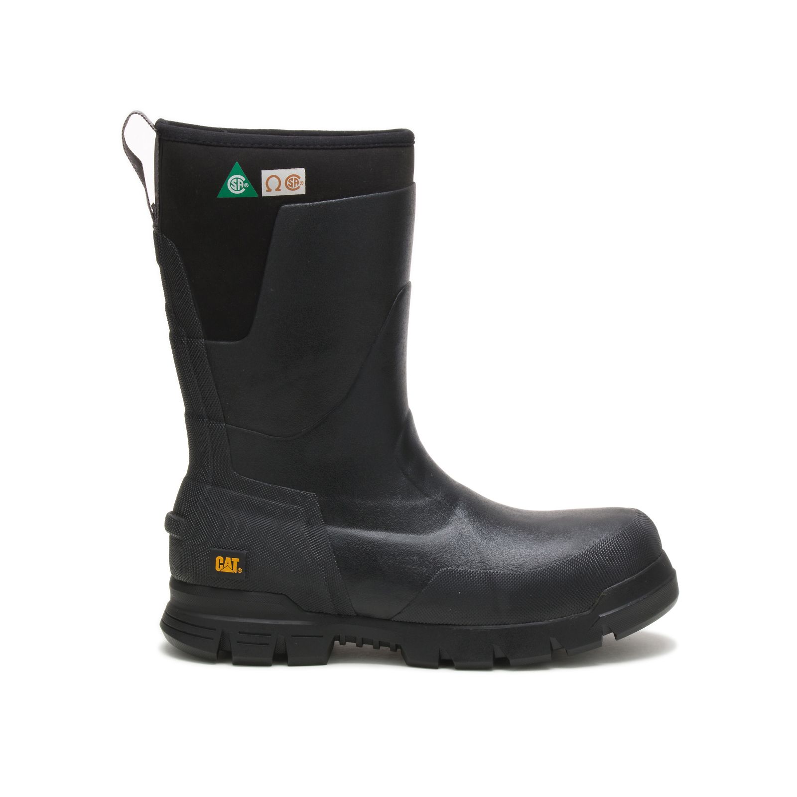 Botas De Goma Caterpillar Stormers 11" Steel Puntera Csa Mujer Negras | Argentina-TDEYP9037