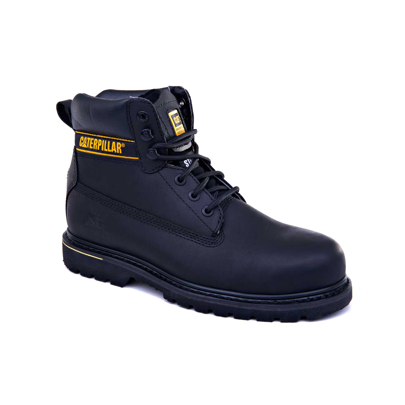 Botas De Seguridad Caterpillar Holton St - Sa Hombre Negras | Argentina-OKHQU1623