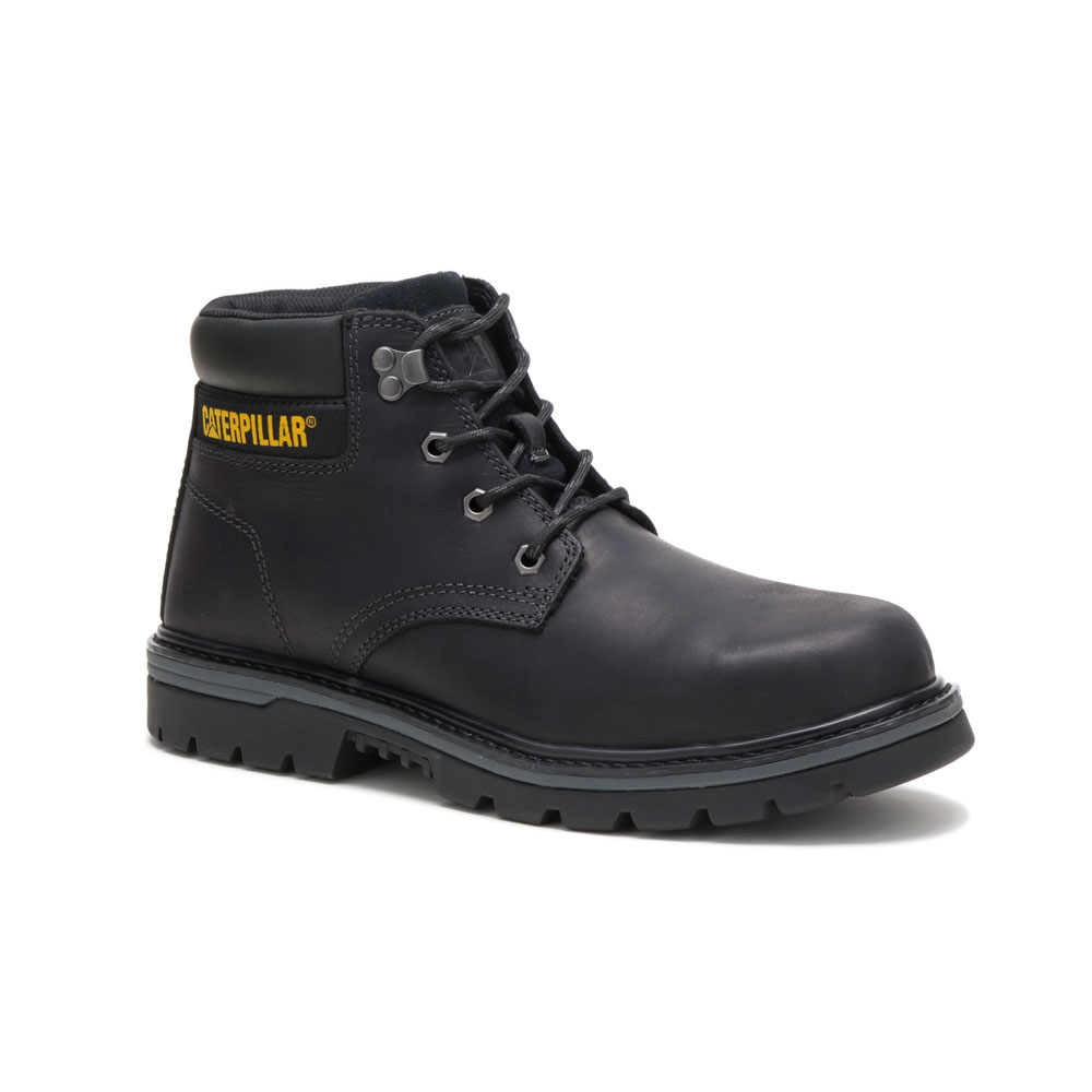 Botas De Seguridad Caterpillar Outbase St Hombre Negras | Argentina-DJBON0917