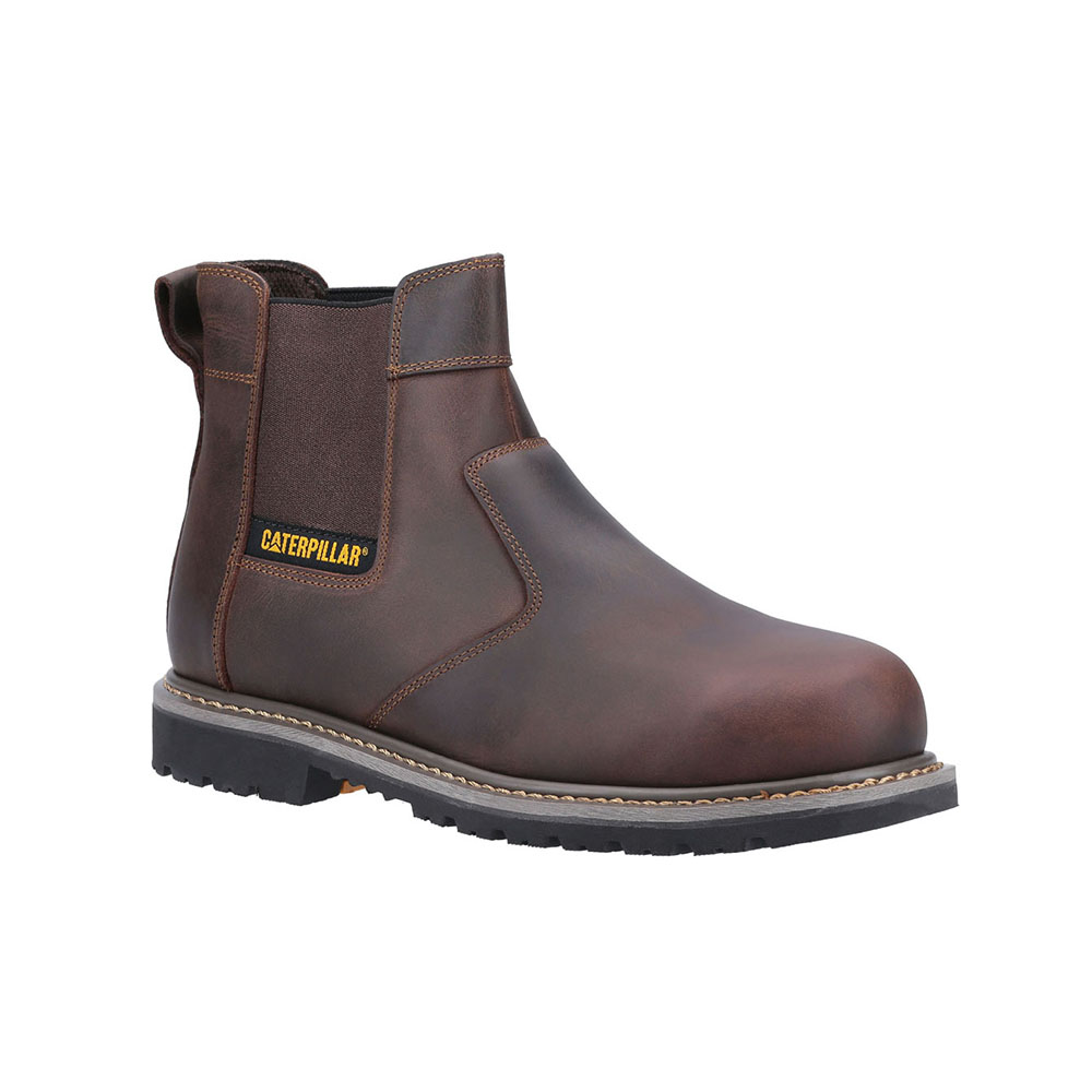 Botas De Seguridad Caterpillar Powerplant Dealer Astm Hombre Marrones | Argentina-SRGUM6370