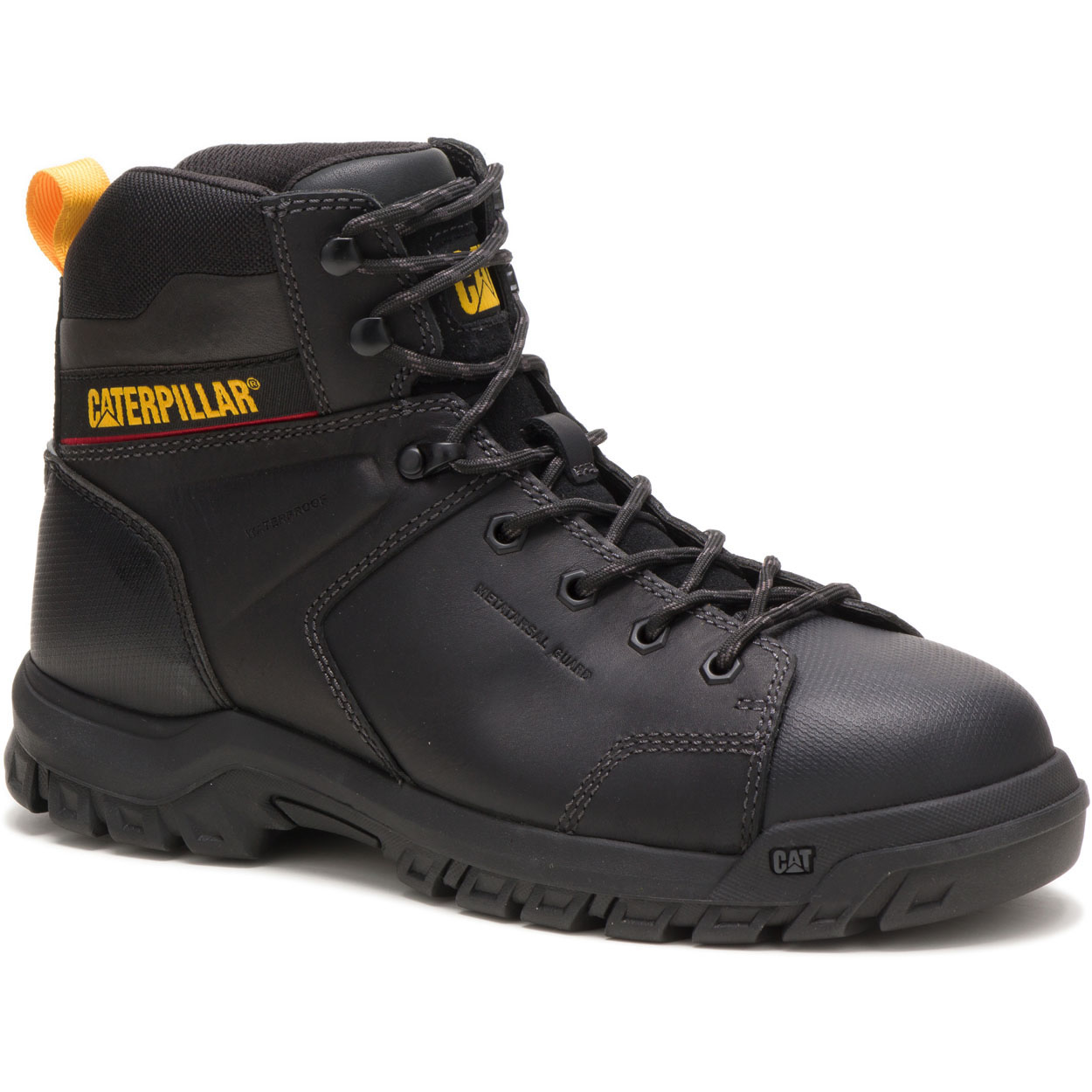 Botas De Seguridad Caterpillar Wellspring Hombre Negras | Argentina-GRXIW7165