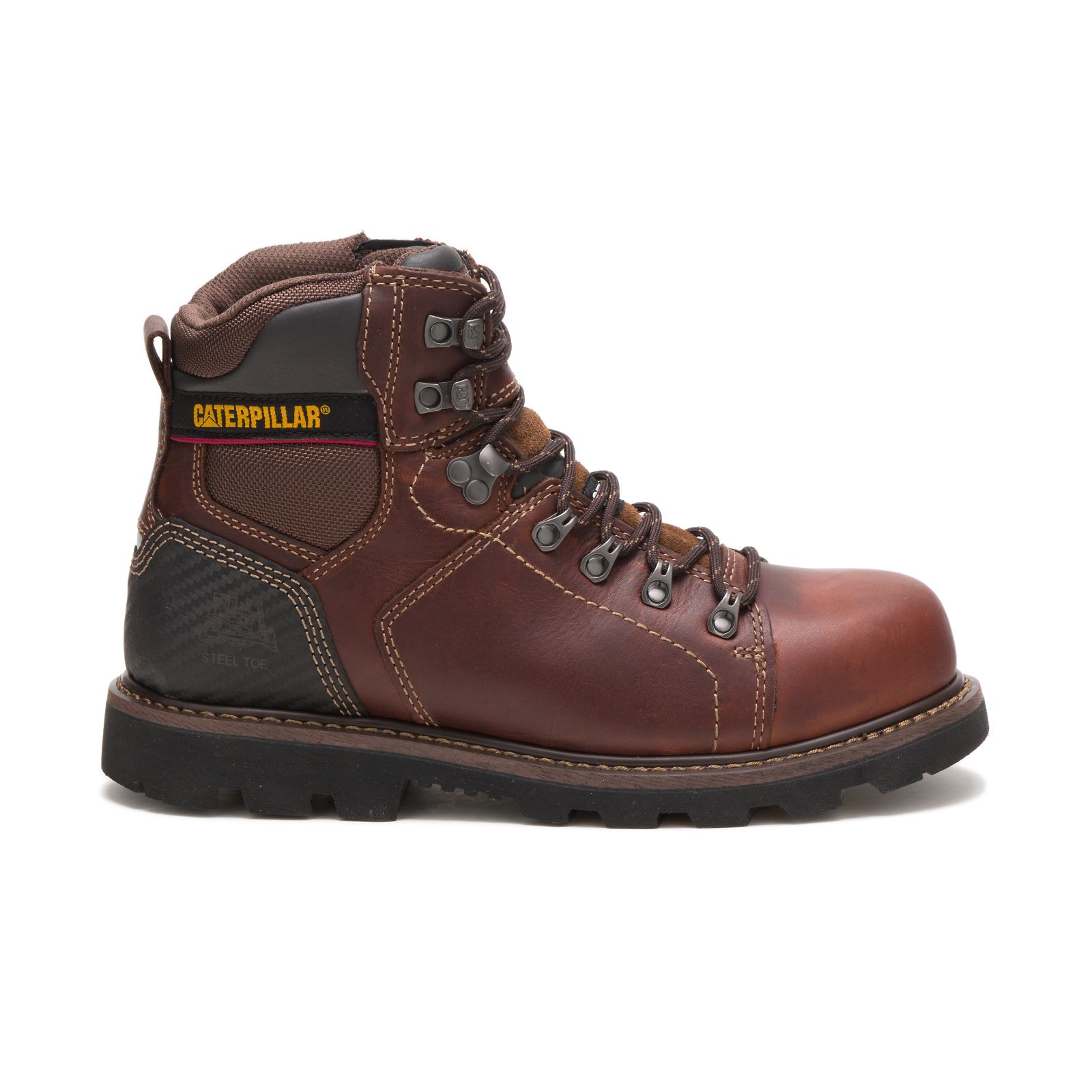 Botas De Trabajo Caterpillar Alaska 2.0 Steel Puntera Hombre Marrones | Argentina-HMKYJ7862