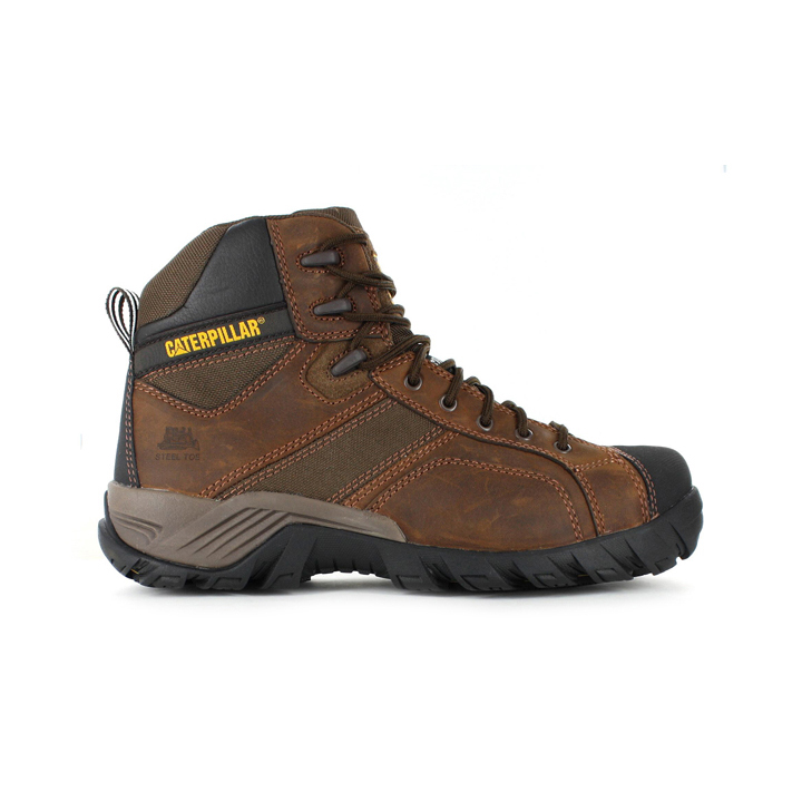 Botas De Trabajo Caterpillar Argon Zip St Hombre Marrones | Argentina-KANEJ6853