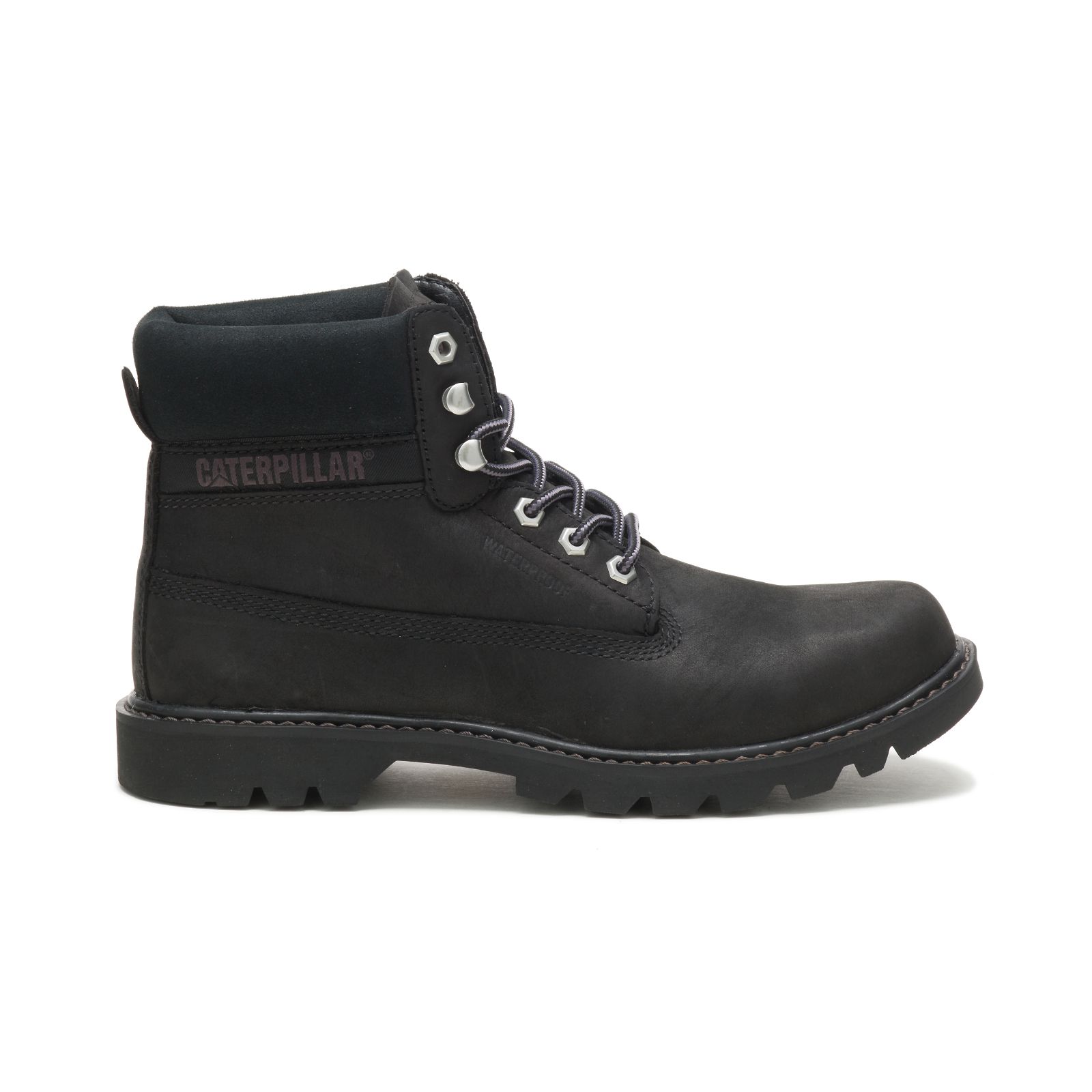 Botas De Trabajo Caterpillar Ecolorado Impermeables Mujer Negras | Argentina-GBQVE7865