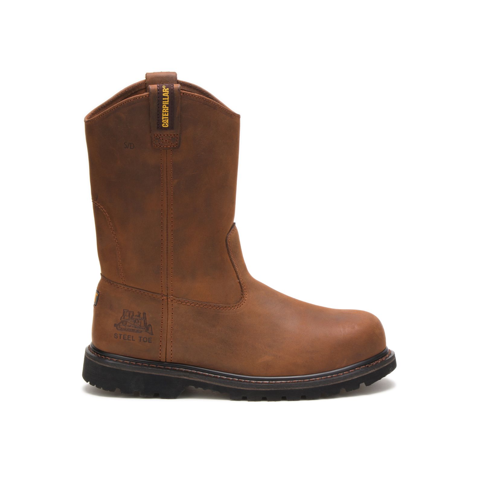 Botas De Trabajo Caterpillar Edgework Steel Puntera Hombre Marrones | Argentina-BPLCX3270