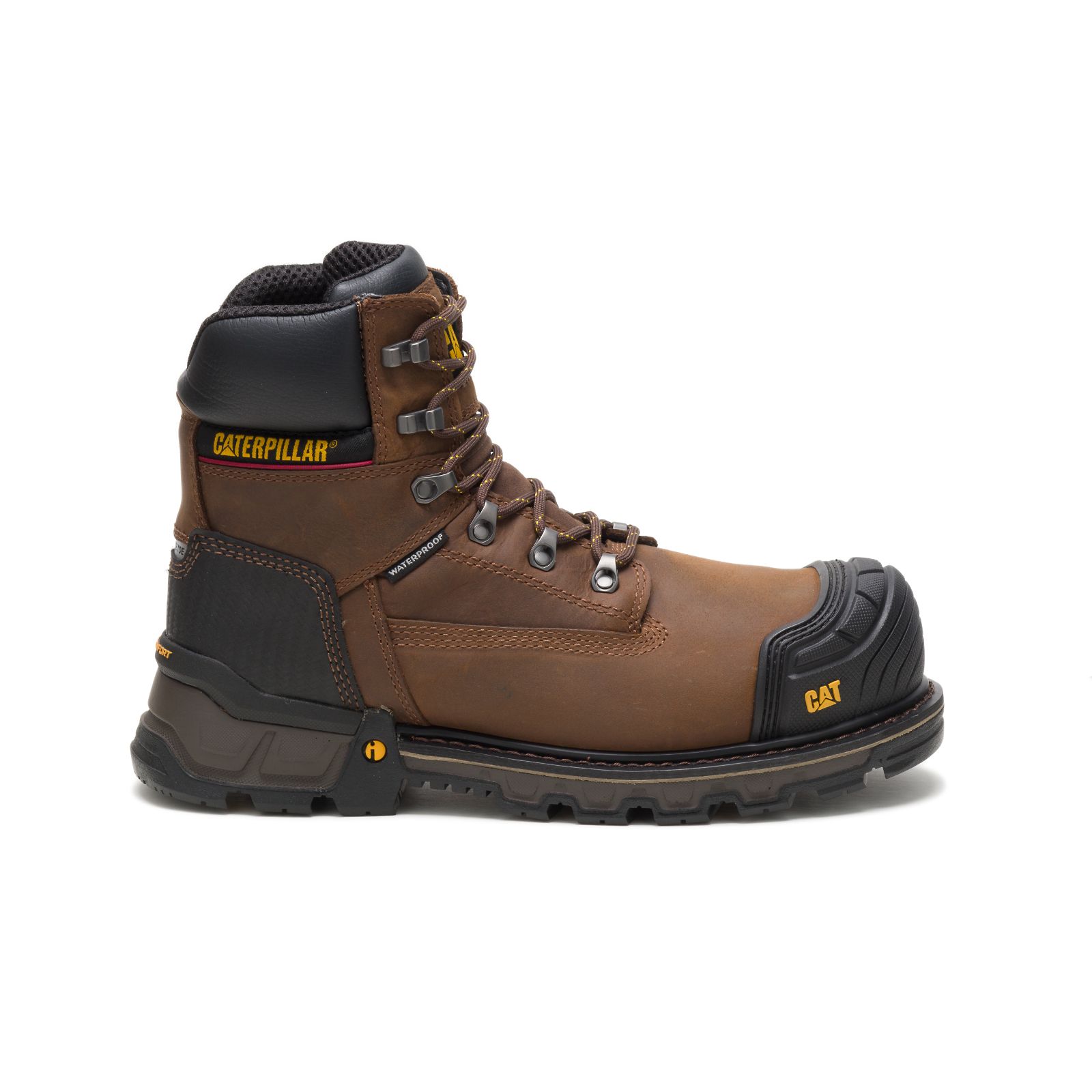 Botas De Trabajo Caterpillar Excavator Xl 6" Impermeables Composite Puntera Hombre Marrones Oscuro |