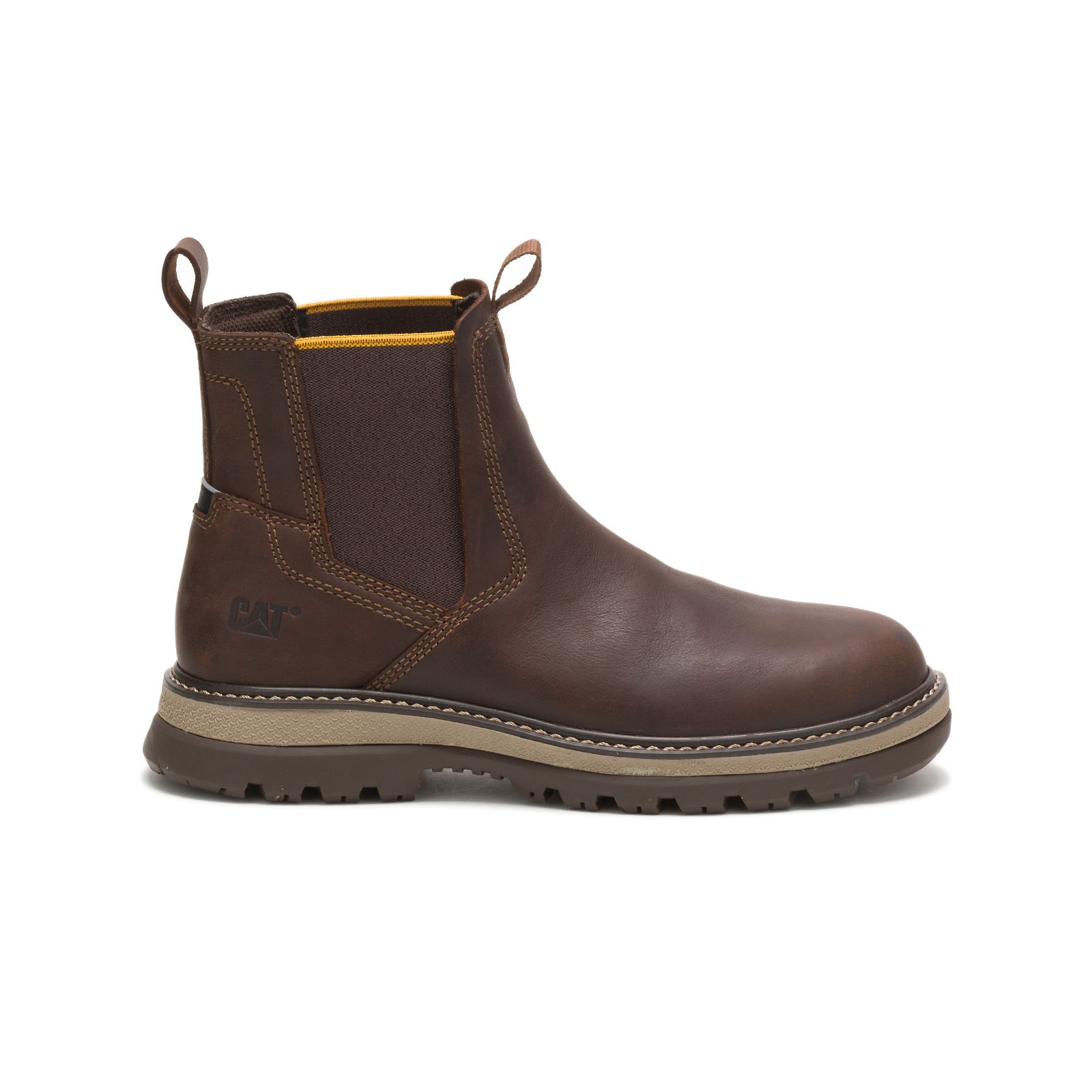 Botas De Trabajo Caterpillar Fairbanks Chelsea Hombre Marrones | Argentina-BRAPQ8657