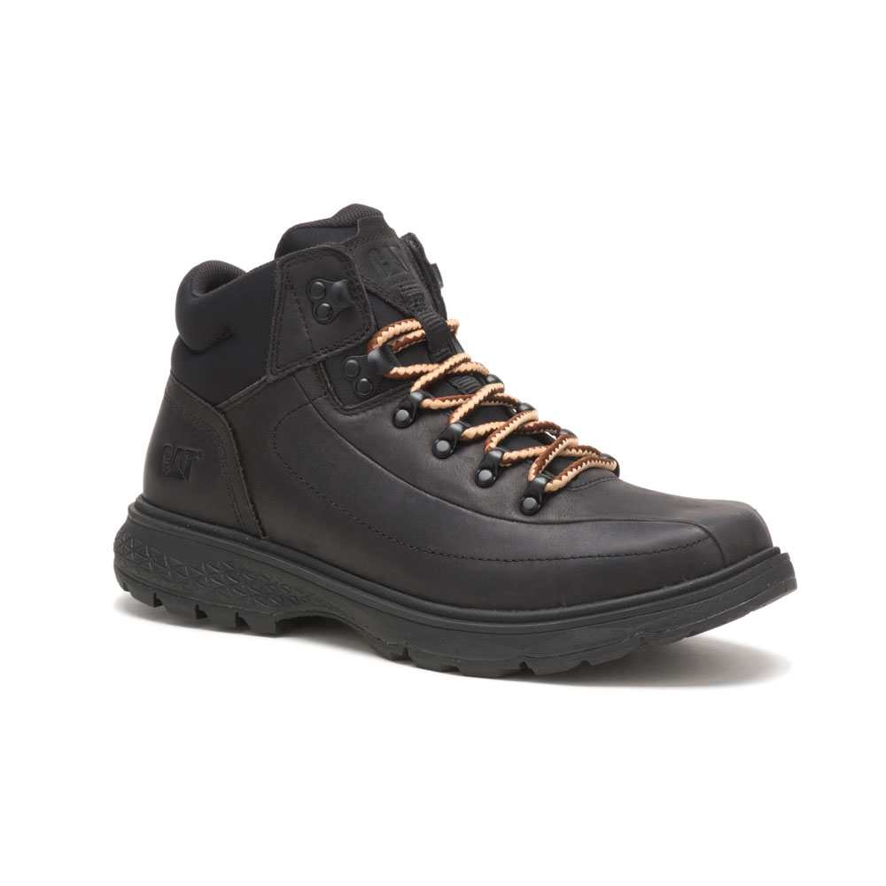 Botas De Trabajo Caterpillar Forerunner Hombre Negras | Argentina-AHPNU9713