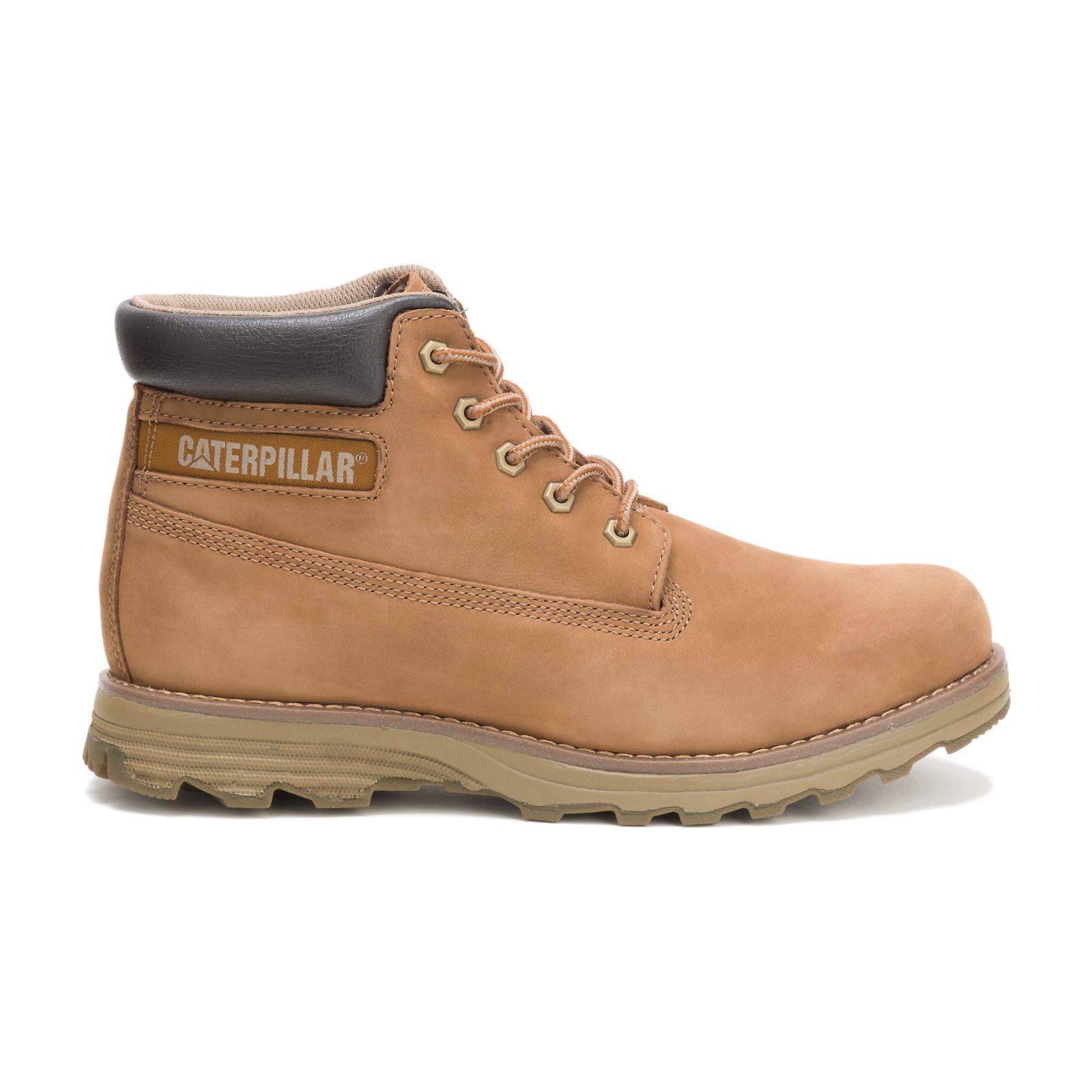 Botas De Trabajo Caterpillar Founder Hombre Marrones | Argentina-EJCDQ4781