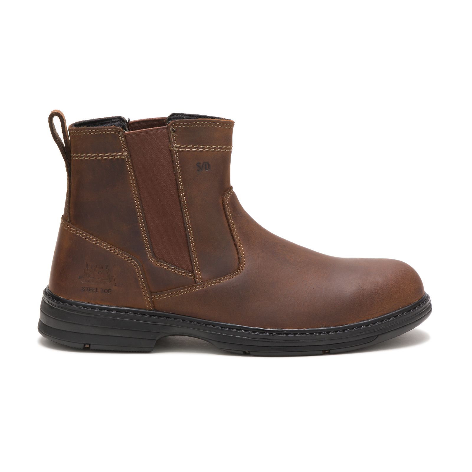 Botas De Trabajo Caterpillar Inherit Pull On Steel Puntera Hombre Marrones | Argentina-DQRWT4983