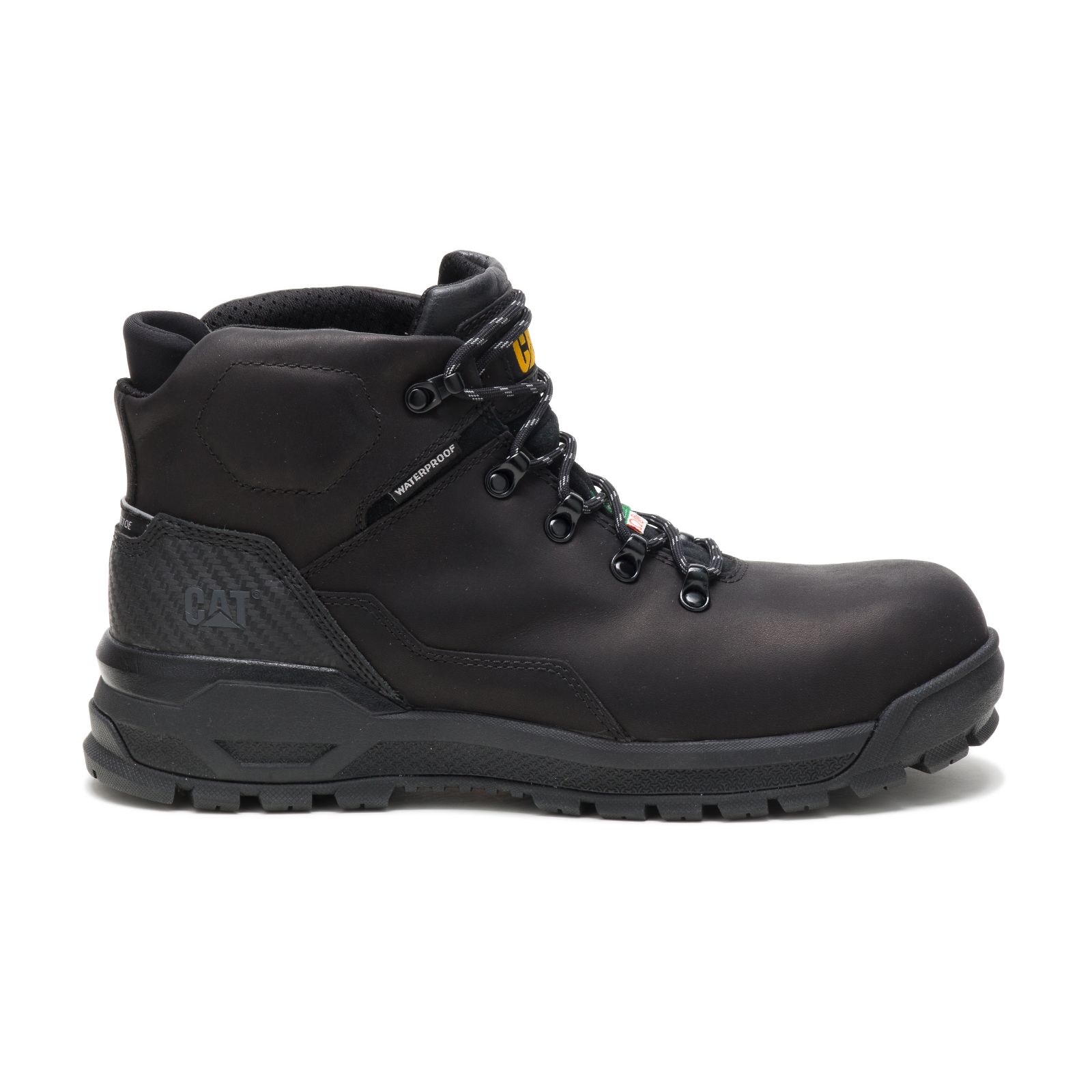 Botas De Trabajo Caterpillar Kinetic Ice+ Impermeables Thinsulate™ Composite Puntera Csa Hombre Negr