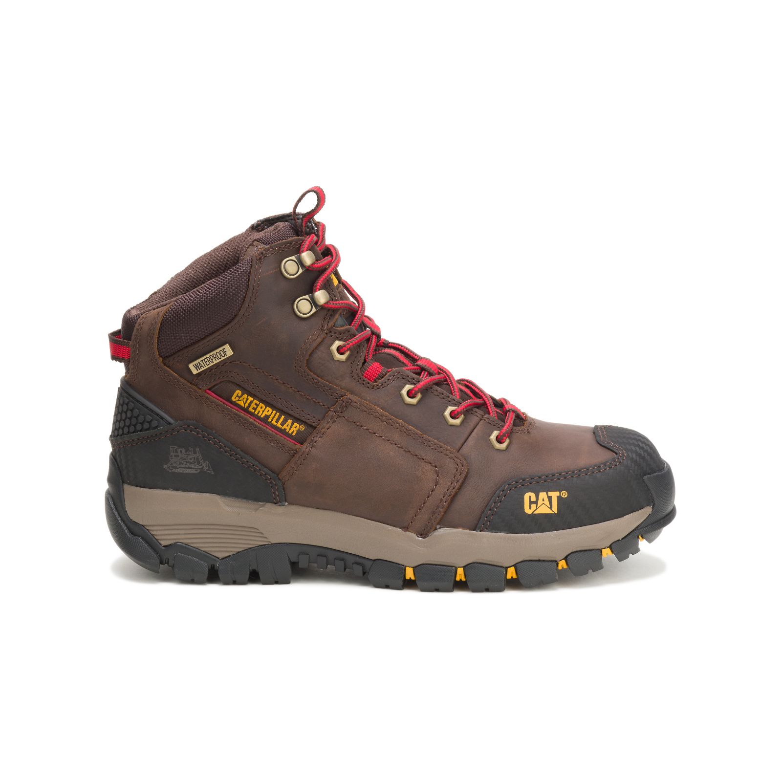 Botas De Trabajo Caterpillar Navigator Impermeables Hombre Marrones | Argentina-TEPRZ6189