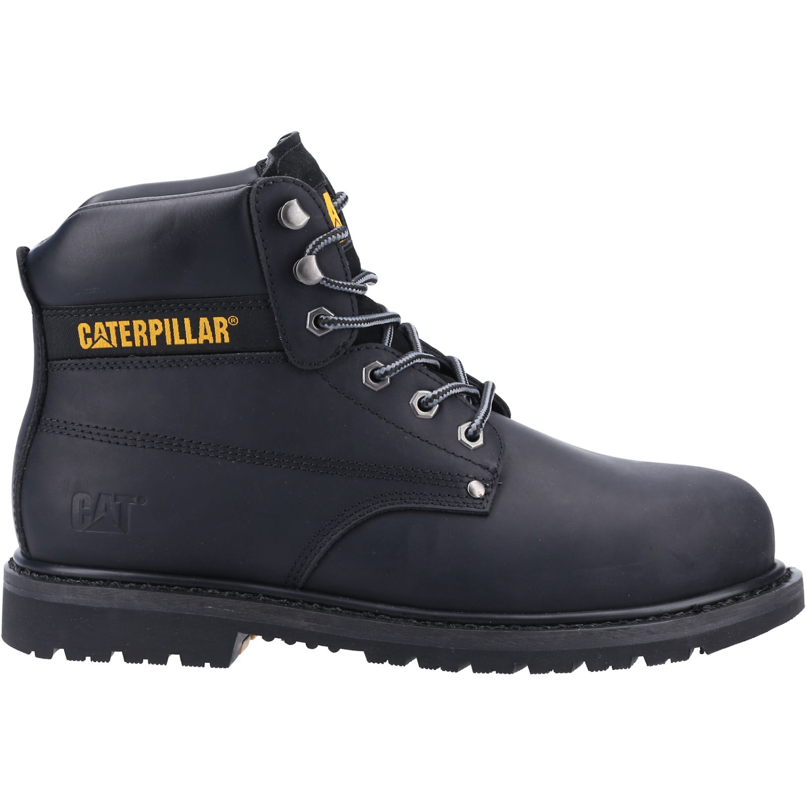 Botas De Trabajo Caterpillar Powerplant St Hro Sra Hombre Negras | Argentina-IGOKL5092