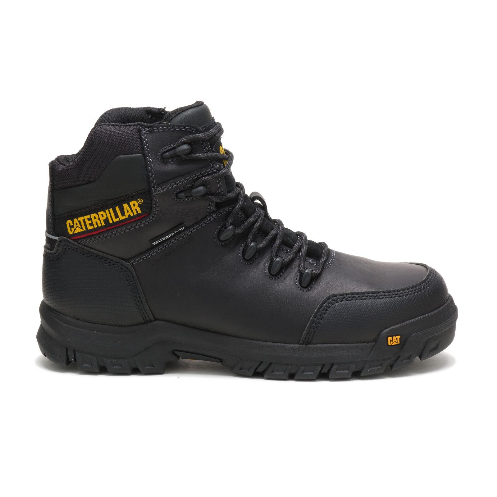 Botas De Trabajo Caterpillar Resorption Impermeables Composite Puntera Hombre Negras | Argentina-CFW