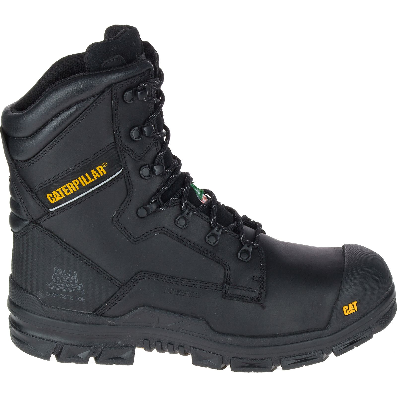 Botas De Trabajo Caterpillar Scaffold Impermeables Tx Csa Nanotoe Hombre Negras | Argentina-JXFLC645