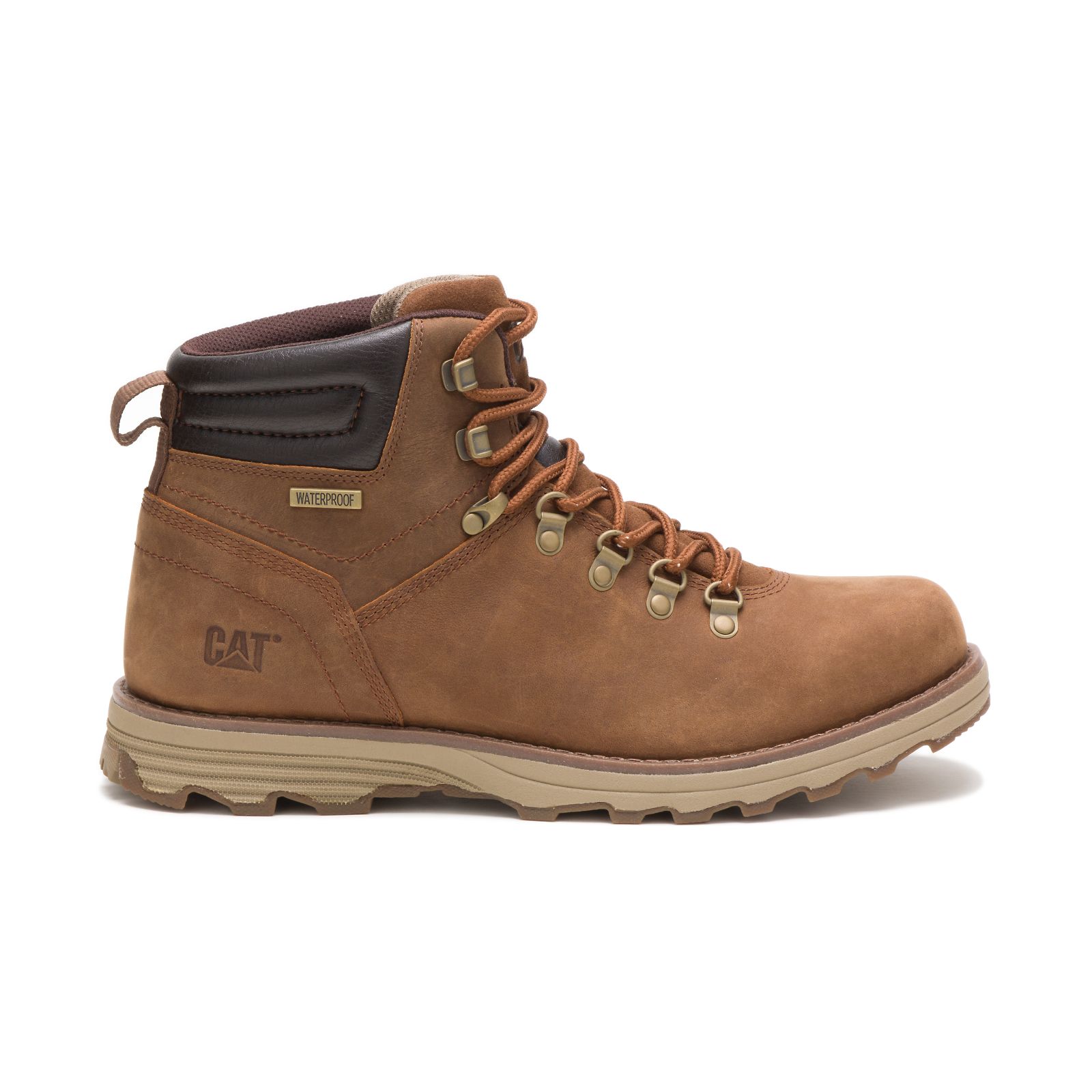 Botas De Trabajo Caterpillar Sire Impermeables Hombre Marrones | Argentina-LPSMD9162