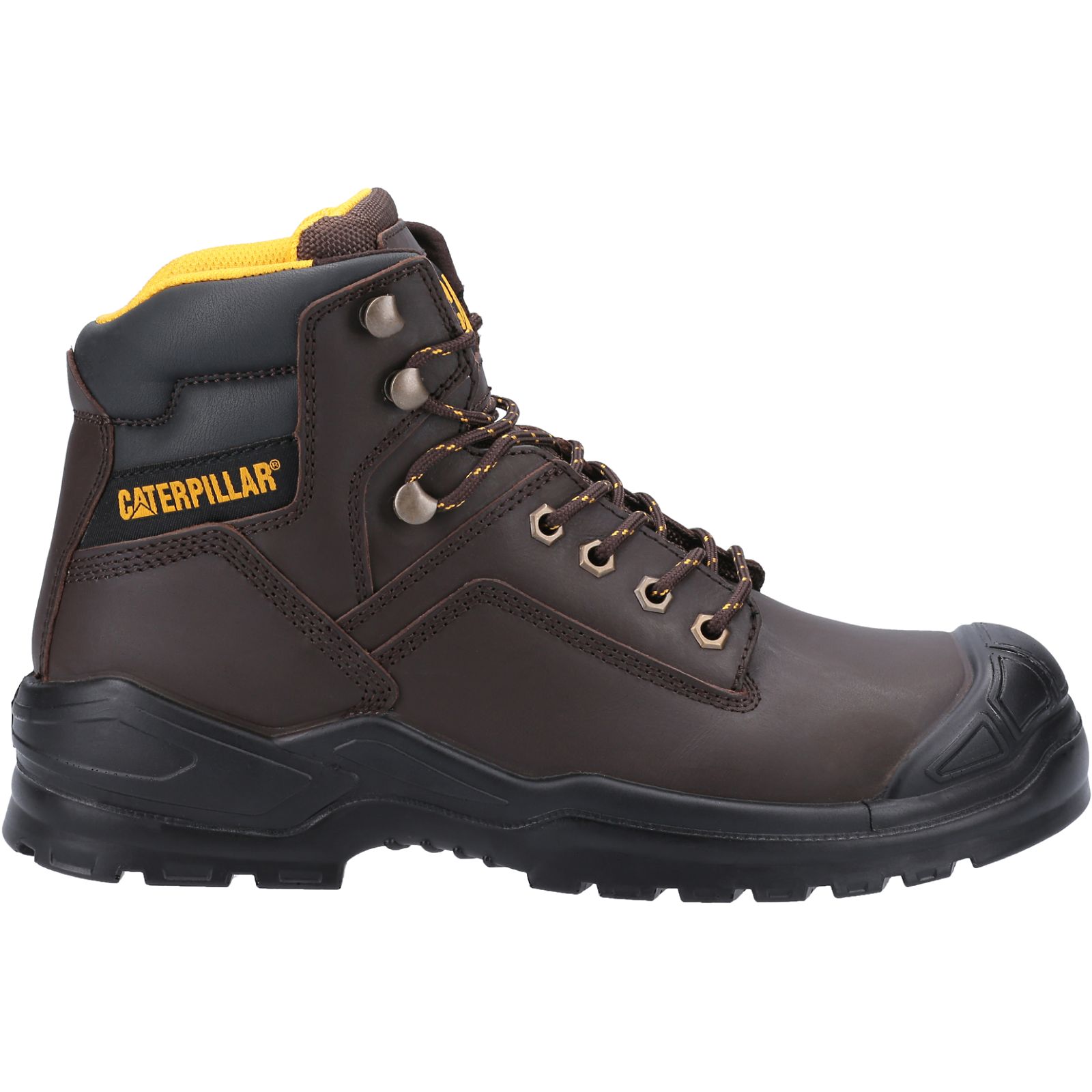 Botas De Trabajo Caterpillar Striver Bump Steel Puntera S3 Src Hombre Marrones | Argentina-MQVAC1542