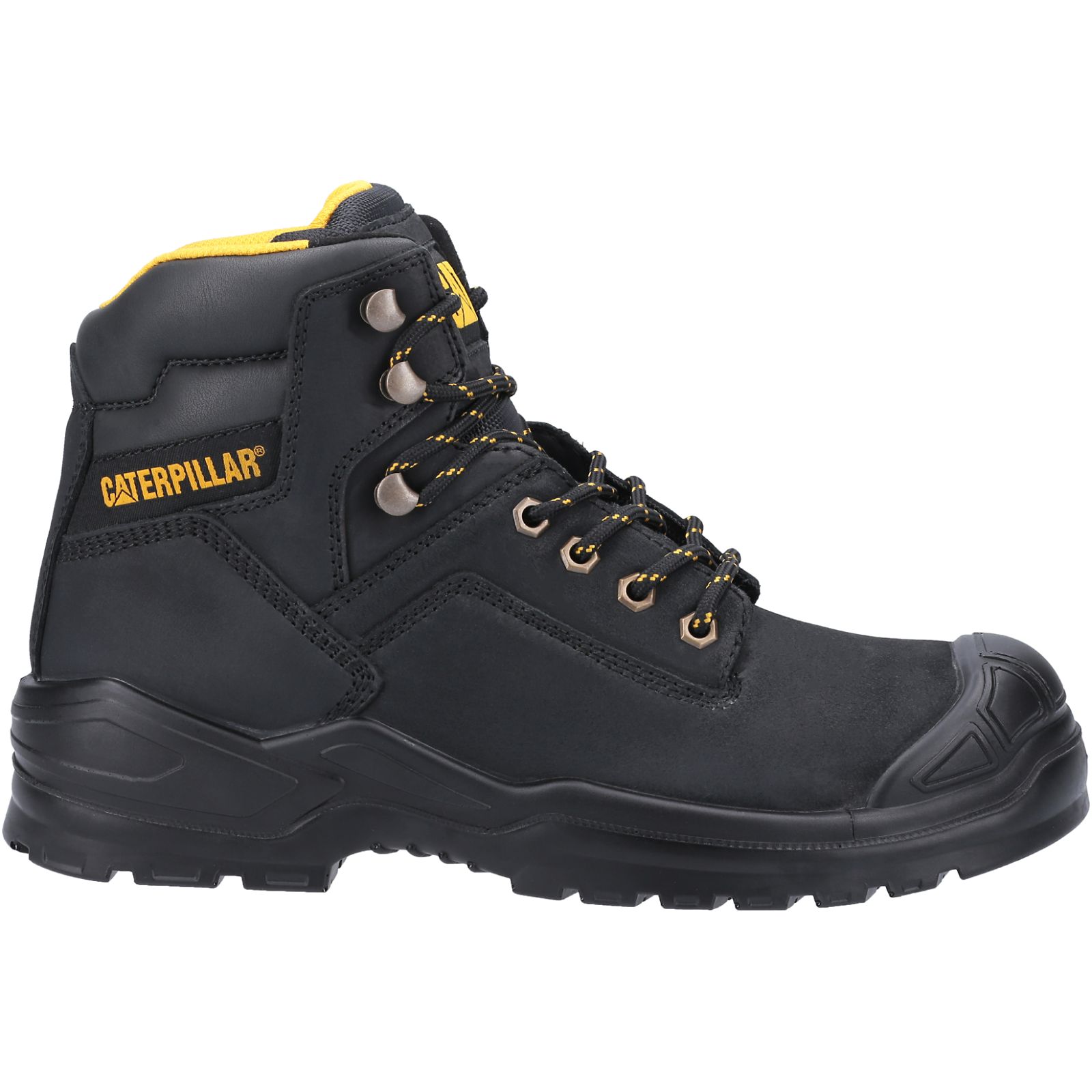 Botas De Trabajo Caterpillar Striver Bump Steel Puntera S3 Src Hombre Negras | Argentina-QITHE3925