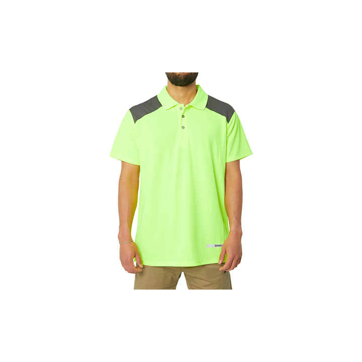 Camisetas Caterpillar Hi Vis Performance Hombre Amarillo | Argentina-XQGHK2508