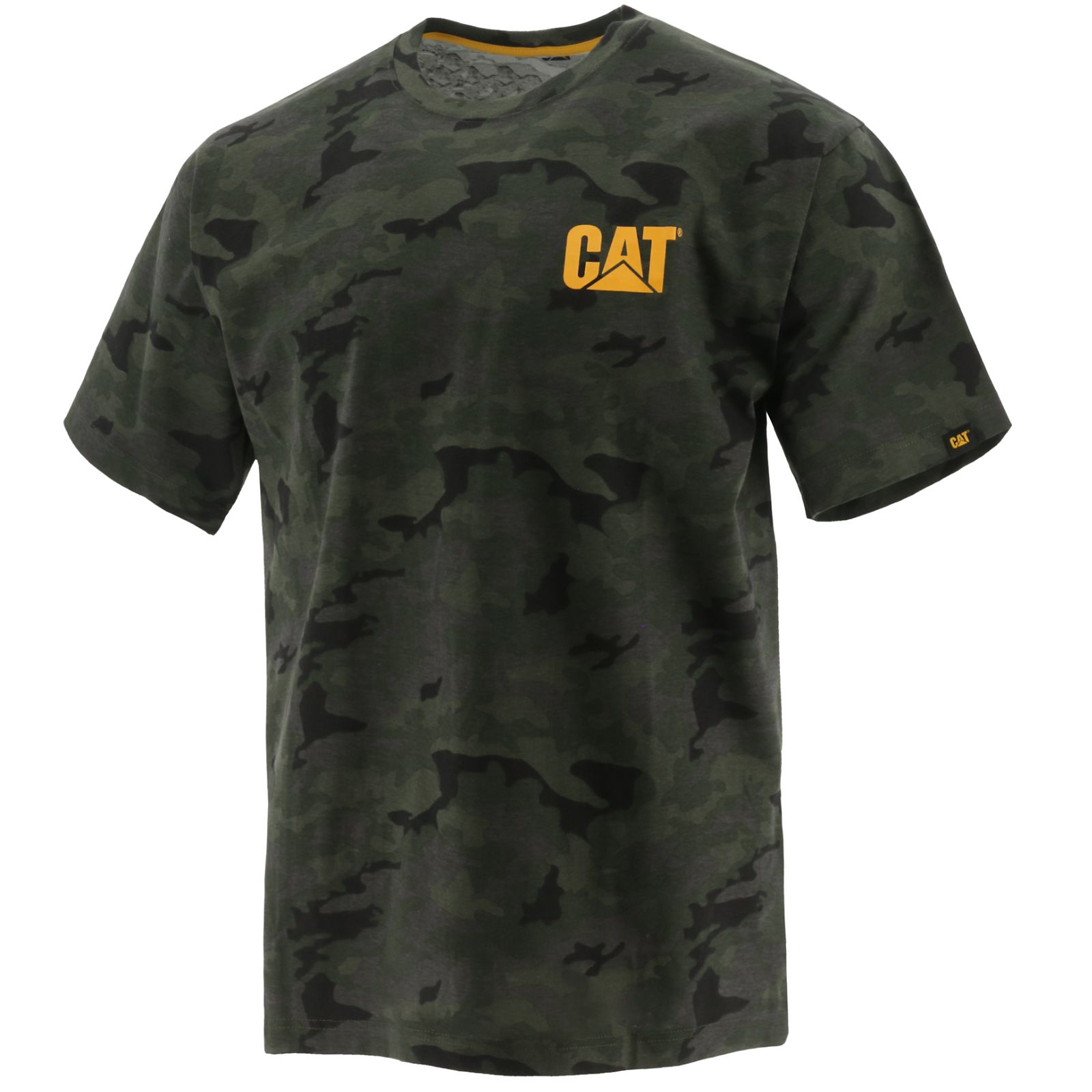 Camisetas Caterpillar Trademark Hombre Camuflaje | Argentina-GTEYC2754