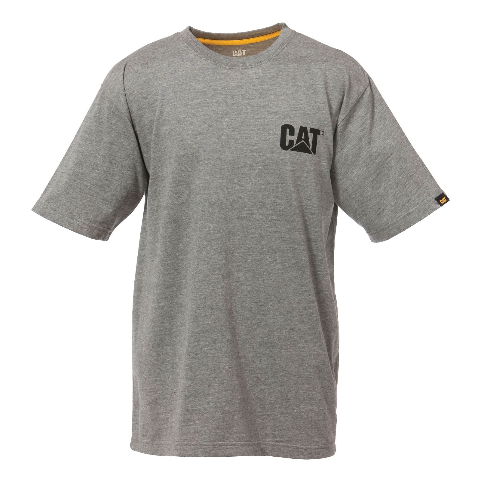 Camisetas Caterpillar Trademark Hombre Gris Oscuro | Argentina-NVAQP1803