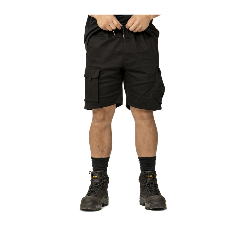 Pantalones Cortos Caterpillar Diesel Hombre Negras | Argentina-KPIRZ1296