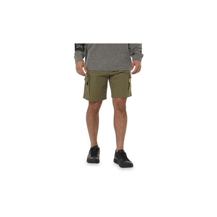 Pantalones Cortos Caterpillar Foundation Cargo Hombre Verde | Argentina-LOBSP3561