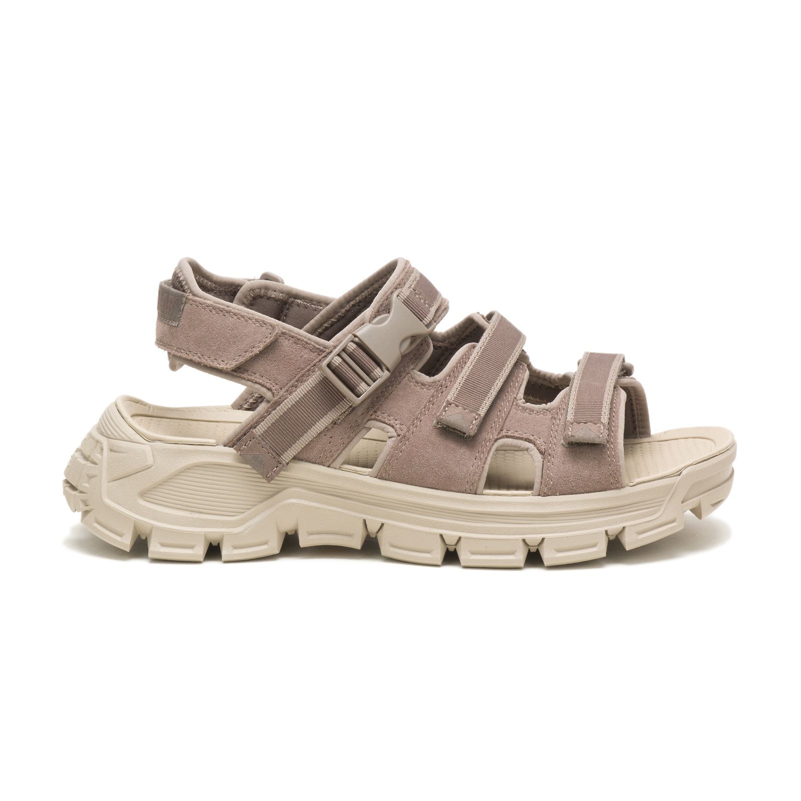 Sandalias Caterpillar Progressor Hebilla Hombre Marrones Beige | Argentina-EYKSA1267