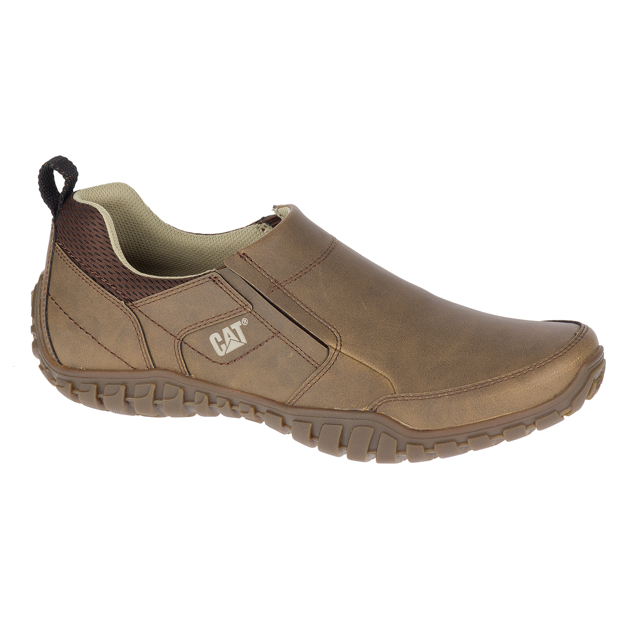 Slip On Caterpillar Opine Hombre Beige Oscuro | Argentina-IVDBA2536