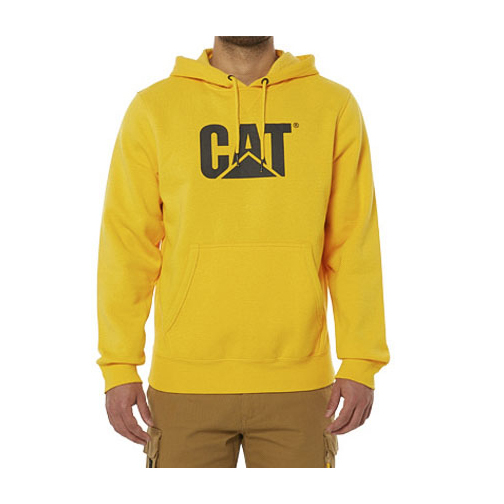 Sudaderas Caterpillar Foundation Encapuchado Sweatshirt Hombre Amarillo | Argentina-QZRSW4105