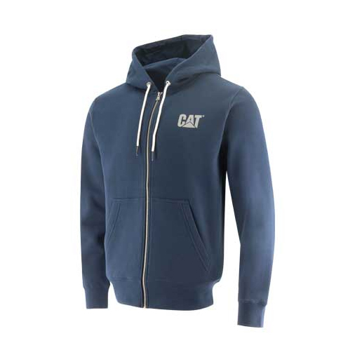 Sudaderas Caterpillar Foundation Fz Dm Encapuchado Sweatshirt Hombre Azules | Argentina-IDBOW7361