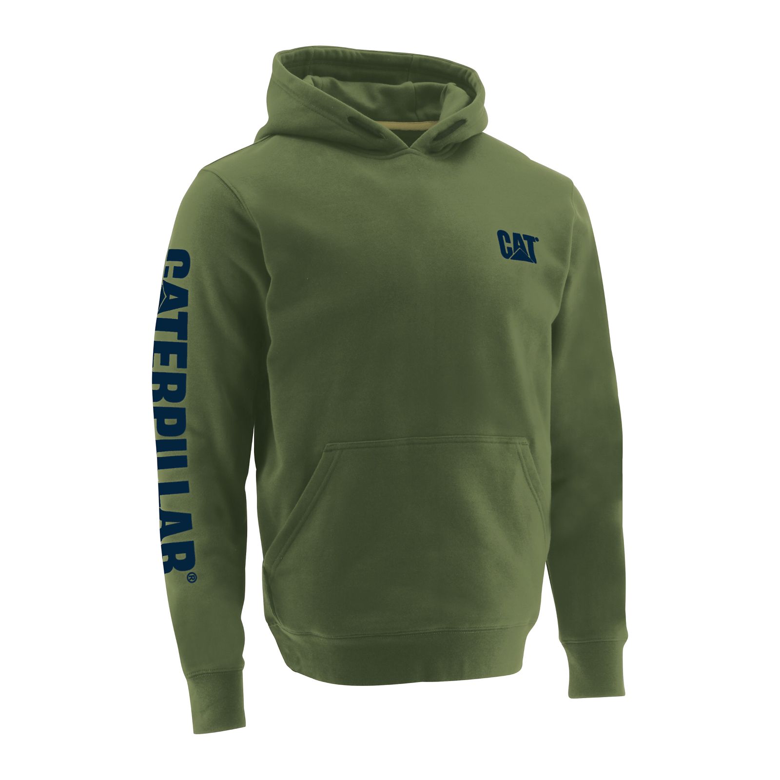 Sudaderas Caterpillar Trademark Banner Hombre Verde | Argentina-CDKOQ1873