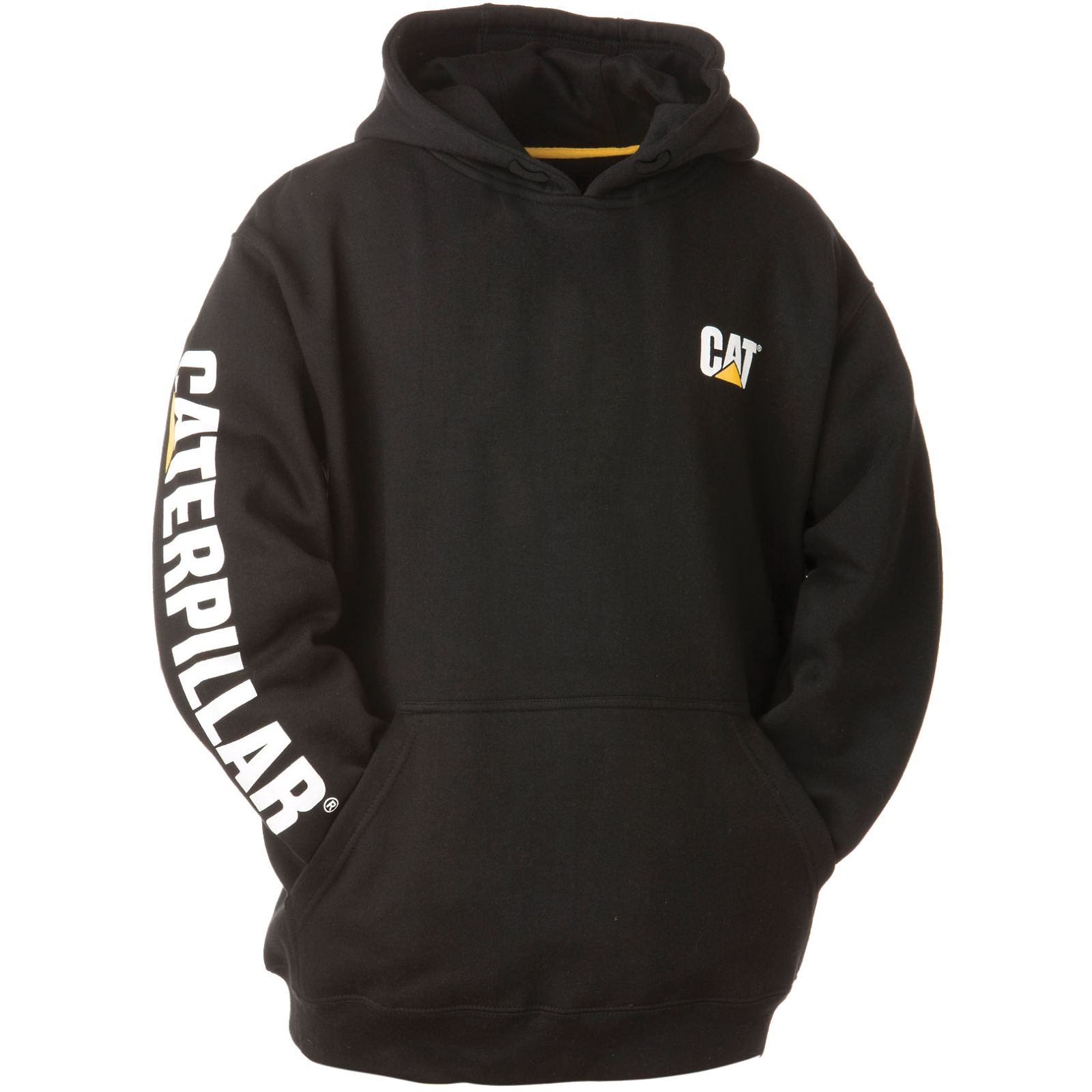 Sudaderas Caterpillar Trademark Banner Hombre Negras | Argentina-ONWVD0239