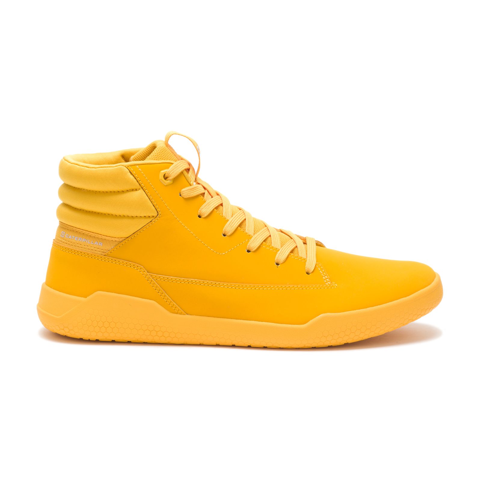 Zapatillas Caterpillar Code Hex Hi Hombre Amarillo | Argentina-TFDLM6095