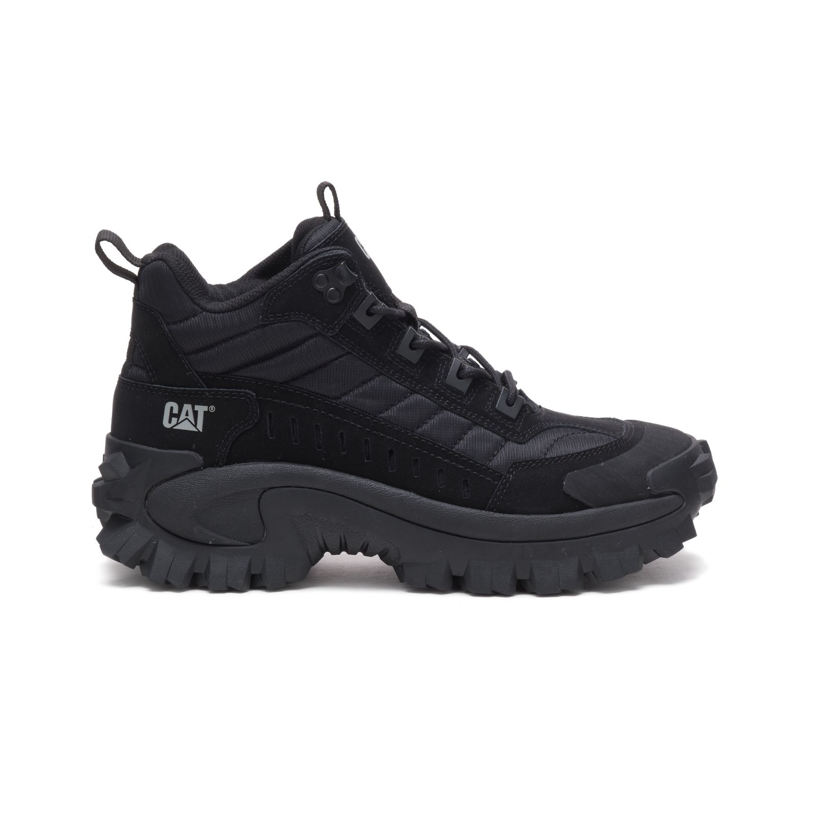 Zapatillas Caterpillar Intruder Mid Hombre Negras | Argentina-LAIFO1682