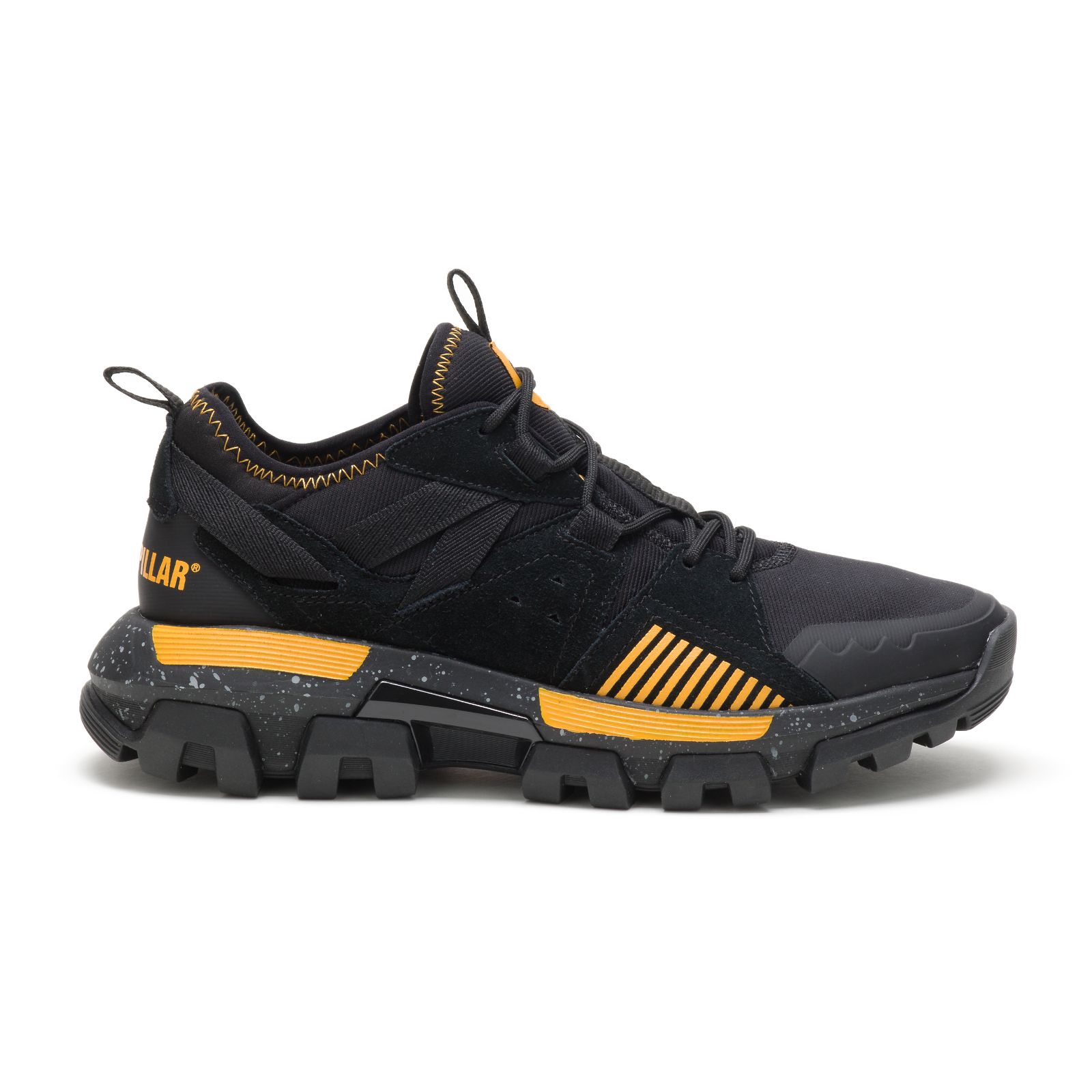 Zapatillas Caterpillar Raider Deporte Mujer Negras Amarillo | Argentina-IFKYZ6407