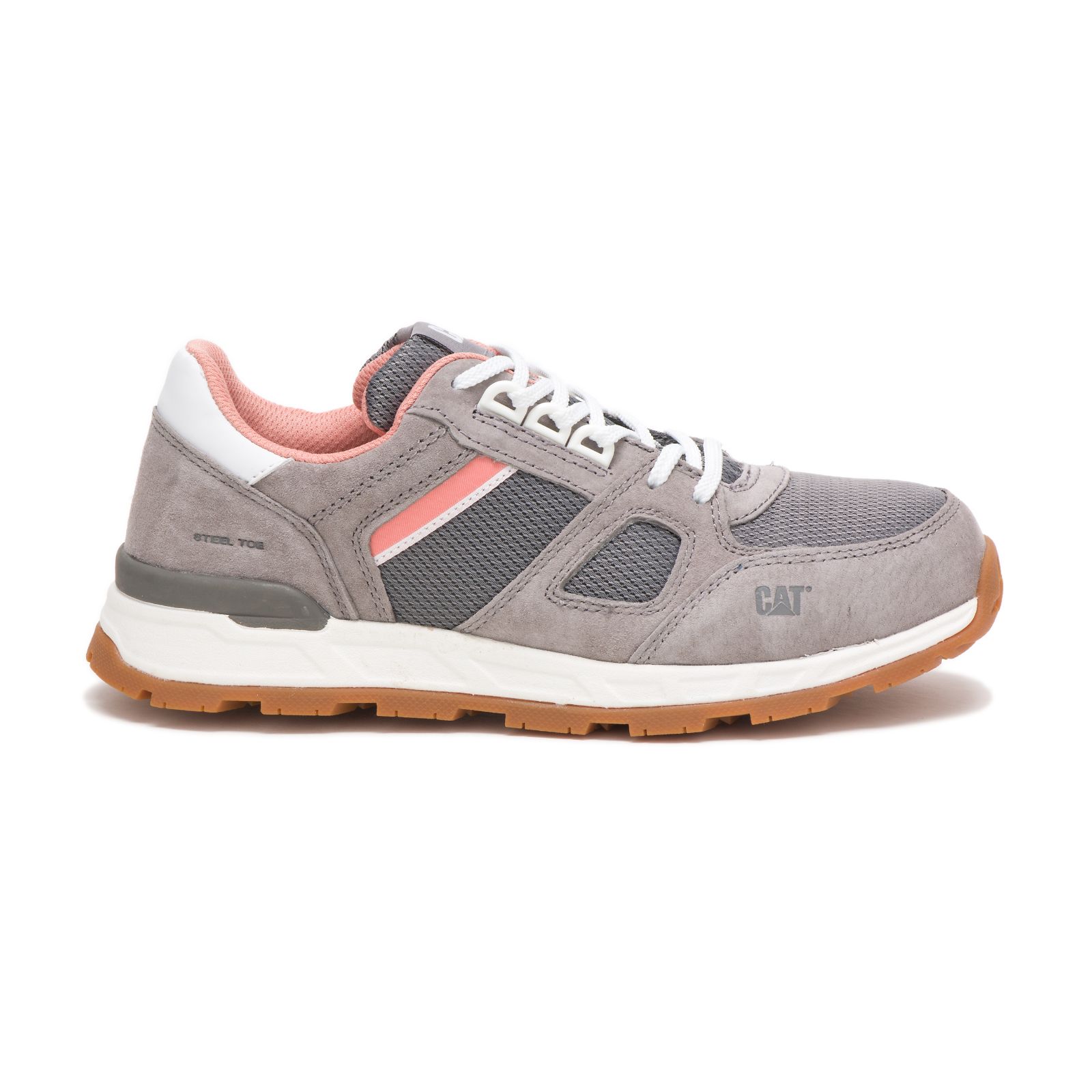 Zapatillas Caterpillar Woodward Steel Puntera Mujer Gris | Argentina-FAPDX0264