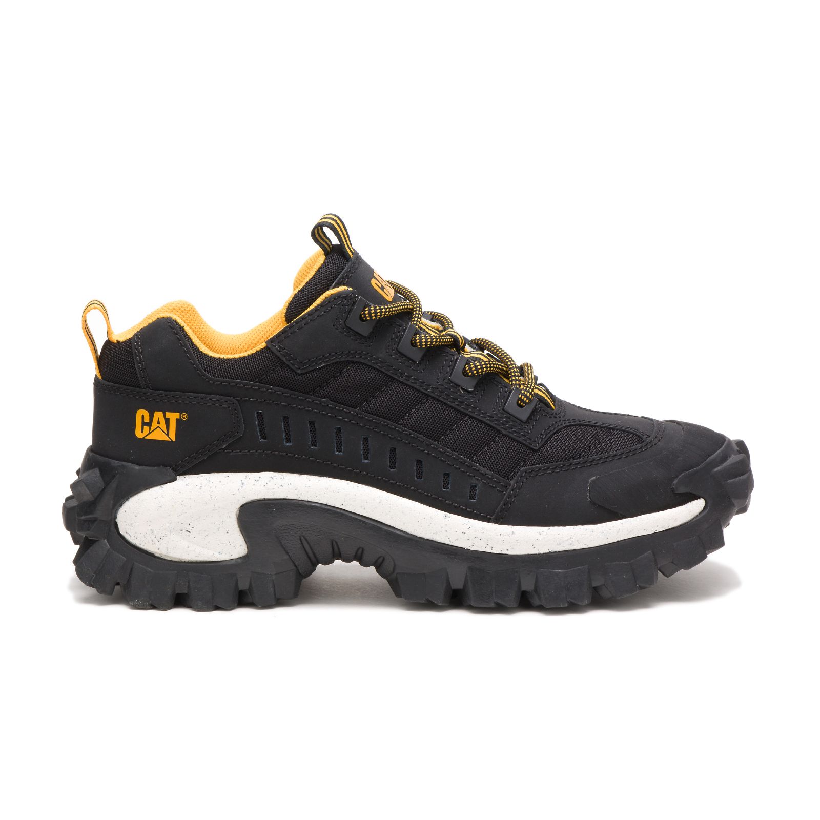 Zapatos Casuales Caterpillar Intruder Hombre Negras Blancas | Argentina-WPVNK9671