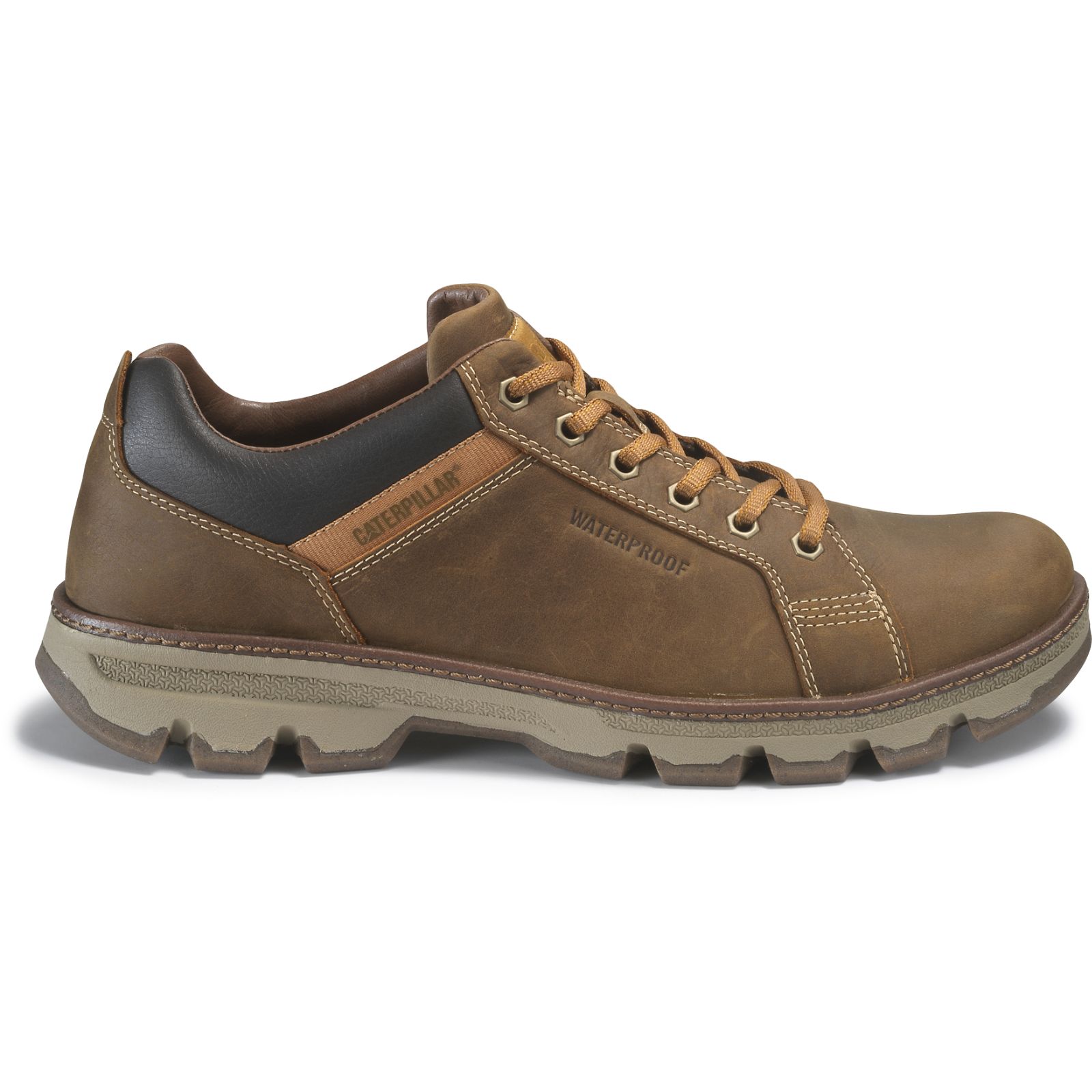 Zapatos Casuales Caterpillar Sterling Impermeables Hombre Marrones | Argentina-DFQWC1534